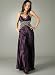 Pleated Sequin Cross Back Formal LG EGPT