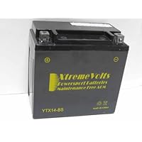 YTX14-BS Xtreme Volts AGM Battery