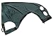 TOMARA Equestrian Lycra Hood (Green, Large)