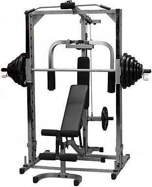 Smith Gym ASI401 & 125lb Plates