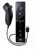 Wii Remote Plus + Wii Nunchuk Controller Set in schwarz / OEM