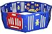 Baby : JB Baby Playcenter Kids Playpen 8 Panel Blue