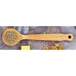 Click here to buy Natural SISAL long handle BACK SCRUBBER BATH Body brush.
