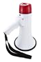 Commercial 25 Watt Megaphone + Siren / Alarm Bullhorn