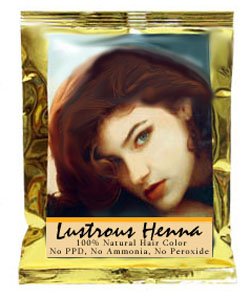 Lustrous Henna Dark Brown 100 Grams