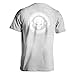 Men's Tshirts Graphic Divided We Fall Patriotic T-Shirt (XXL, Ash Grey)