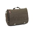 Animal Canvas Arrestor Messenger Shoulder Bag Brown