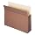 Smead Pockets, Letter Size, Straight Cut, 3-1/2 Inch Expansion, Rollover Tyvek at Top-reinforced Sides, Redrope, 50 Per Carton (73805)