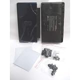 Nintendo DS Lite Complete Full Housing Shell Case Replacement Repair w/ Free Triwing Y Screwdriver   METALLIC BLUE