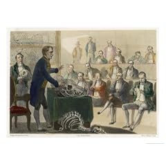 Georges Cuvier Lecturing on Paleontology at the Museum (Sic) D'Histoire Naturelle Paris