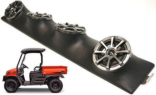 Kioti Mechron Kicker Package KS525 Custom Quad 5.25" Speaker Power Sport UTV Pod