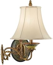 Floral Scroll Plug-In Swing Arm Wall Lamp