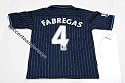 09/10 Season Away Soccer Jersey Fabregas Arsenal Adult Size XLarge