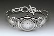 Silver Spoon Silver MOP Round Watch Unique Lady Helen