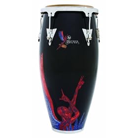 Latin Percussion Aspire Santana Abraxas Angel Wood Conga Set, 10-inch and 11-inch