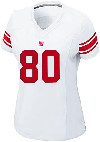 Victor Cruz 80 Women Jersey Team Color White Small