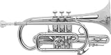 Bach 184ML Stradivarius Series Bb Cornet (184ML Lacquer)