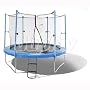 New Duplay 10ft Trampoline with Enclosure and Full Package - Improved Safety and Specification 2010 Model - Includes Ladder worth �19.99 and Weather Cover worth �9.99 - Total RRP �299.99 You SAVE �165 OFF the Package!