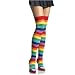THIGH HIGH RAINBOW TIGHTS