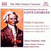 Saint-George: Violin Concertos