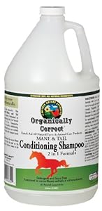 Organically Correct Horse Mane-N-Tail Conditioning Cream and Rinse, 1-Gallon Organically Correct Horse Mane-N-Tail Conditioning Cream and Rinse, 1-Gallon