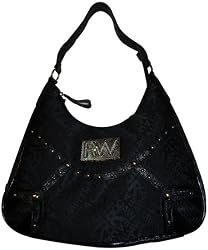 Women's Roca Wear Purse Handbag Kelly Black