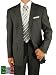 Hand Tailored Mens Suits Valenti Made in Italy Cashmere Wool Two Button Canvas Front Jacket and Pants Charcoal Grey Faintstripe Pinstripe Year Round Use