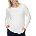 Mossimo&reg; Black Plus Ultrasoft Crew Sweater -White
