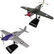SMITHSONIAN InAir E-Z Build 2pc Set - P40 Warhawk and P51 Mustang