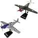 SMITHSONIAN InAir E-Z Build 2pc Set - P40 Warhawk and P51 Mustang