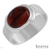 BOMA High Quality Brand New Solitaire Ring With Genuine Tigers eye in 925 Sterling silver