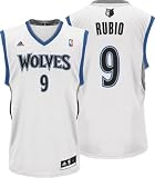 Ricky Rubio White adidas NBA Replica Minnesota Timberwolves Youth Jersey
