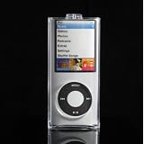 CLEAR Crystal Belt Clip Cover Case for Apple iPod Nano 4 Chromatic (4th Gen)