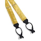 Paul Fredrick Dot Adjustable Silk Braces