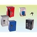 Metall Spardose Tresor Safe Spartopf mit Schloss NEU