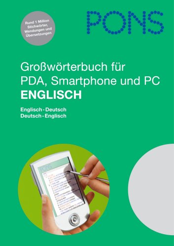 PONS Großwörterbuch Englisch (PC+PDA)