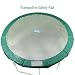 Upper Bounce Super Trampoline Safety Pad (Spring Cover) Fits for 14-Feet Round 10-Inch Wide Trampoline Frames, Green