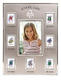 Review Jaf Gifts  / 8-Opening Collage Picture Frame SCHOOL DAYS - Silver