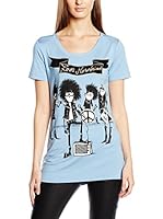 Love Moschino Camiseta Manga Corta (Azul Claro)