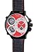 Big Time World 57mm Black Series Red Dial Watch