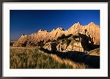 Badlands Loop Road and Rock Hills, Badlands National Park, South Dakota, USA Lonely Planet Collection Framed Photographic Poster Print by Stephen Saks, 35x25