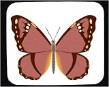 Mouse Pad with butterfly, pink