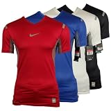 Mens Nike Pro Combat Vapor Short Sleeve Sports Compression Baselayer Top New