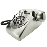 Crosley Dreyfuss 500 Desk Phone CR58-Brushed Chrome