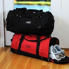  Exclusive Gifts and Favors-Black Deluxe Sports Duffle Bag By Cathy Concepts