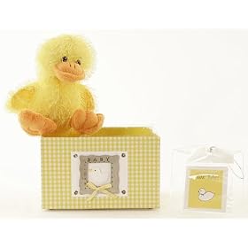 Lovable Plush Duck with Gift Box + Gift Card