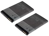 【2個セット】NOKIA 5100.6100.7200.6300の  BL-4C  対応バッテリー