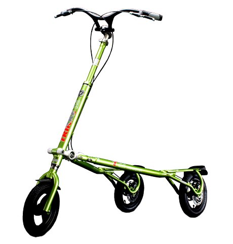Trikke Tech T12 Series 3-Wheeled Carving Scooter (Metalic Green)