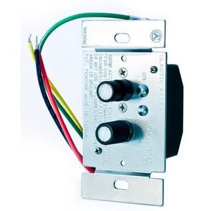 Classic Accents 600 Watt Three Way Push Button Dimmer Switch by Classic Accents
