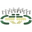 GeoTrax Rail & Road System Elevation Tracks - Flats Pack